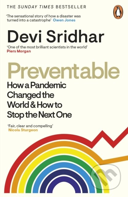 Kniha: Preventable (Devi Sridhar). Viking, 2023 Kniha: Preventable (Devi Sridhar). Viking, 2023