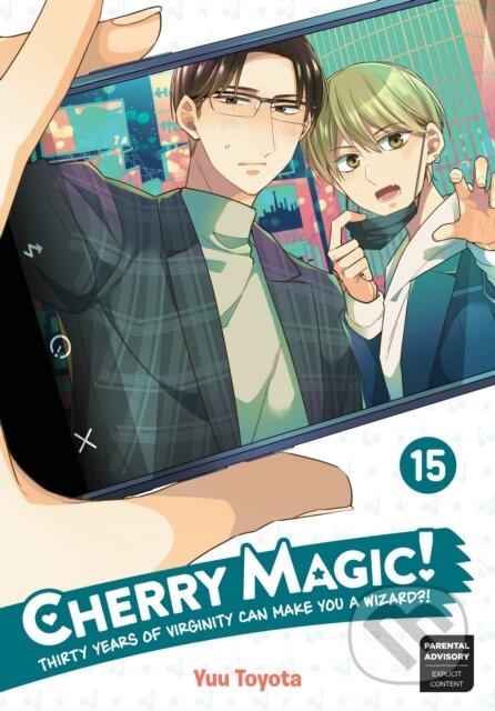 Kniha: Cherry Magic! Thirty Years of Virginity Can Make You a Wizard? 15 (Yuu Toyota). Square Enix, 2026 Kniha: Cherry Magic! Thirty Years of Virginity Can Make You a Wizard? 15 (Yuu Toyota). Square Enix, 2026