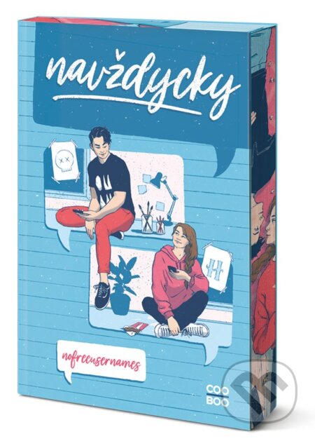 Kniha: Navždycky – speciální vydání (Nofreeusernames). CooBoo CZ, 2026 Kniha: Navždycky – speciální vydání (Nofreeusernames). CooBoo CZ, 2026