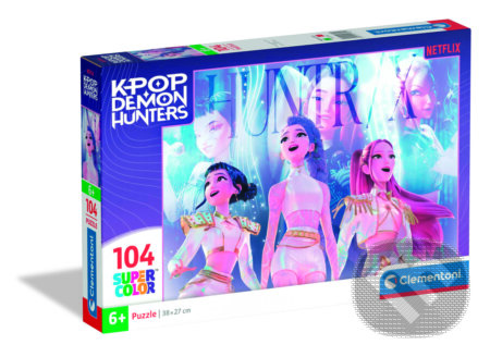 Puzzle: Puzzle 104 ks KPOP Demon Hunters (Clementoni). Clementoni, 2026 Puzzle: Puzzle 104 ks KPOP Demon Hunters (Clementoni). Clementoni, 2026