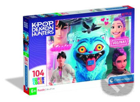 Puzzle: Puzzle 104 ks KPOP Demon Hunters - 3 (Clementoni). Clementoni, 2026 Puzzle: Puzzle 104 ks KPOP Demon Hunters - 3 (Clementoni). Clementoni, 2026