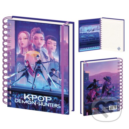 Blok A5 K-pop Demon Hunters, DPL10 (Merch). Merch, 2026 Blok A5 K-pop Demon Hunters, DPL10 (Merch). Merch, 2026
