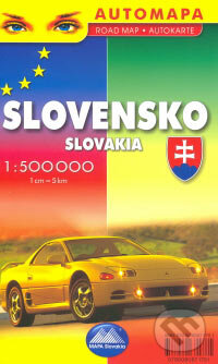 Slovensko (1:500 000), Mapa Slovakia, 2007