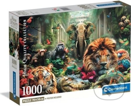 Puzzle: Puzzle Tajemná džungle 1000 dílků (Clementoni). Clementoni, 2026 Puzzle: Puzzle Tajemná džungle 1000 dílků (Clementoni). Clementoni, 2026