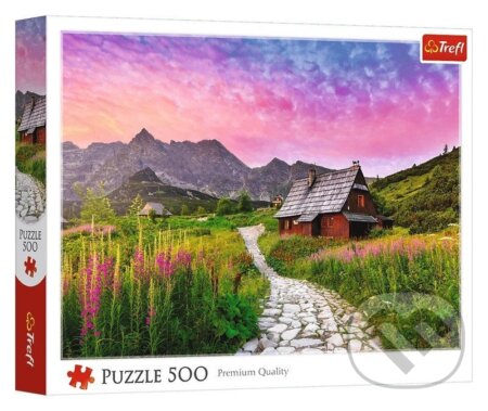 Puzzle: Puzzle Hala Gąsienicowa 500 dílků (Trefl). Trefl, 2026 Puzzle: Puzzle Hala Gąsienicowa 500 dílků (Trefl). Trefl, 2026