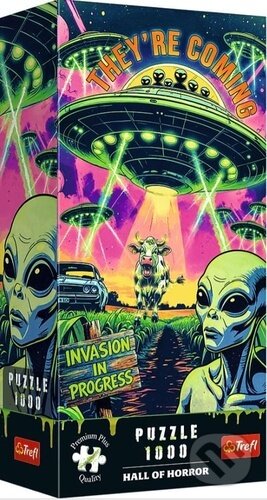 Kniha: Puzzle Premium Plus Hall of Horror UFO (Trefl). Trefl, 2026 Kniha: Puzzle Premium Plus Hall of Horror UFO (Trefl). Trefl, 2026