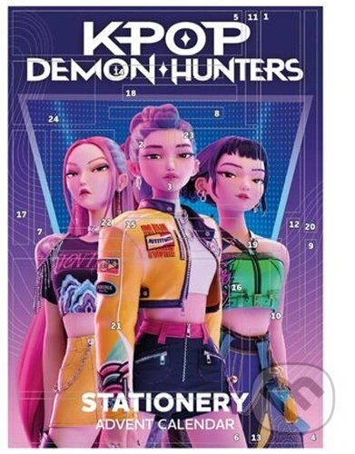 Společenská hra: Adventní kalendář K-Pop Demon Hunters 2026 (EPEE). EPEE, 2026 Společenská hra: Adventní kalendář K-Pop Demon Hunters 2026 (EPEE). EPEE, 2026