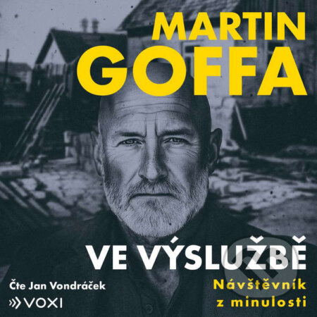 Audiokniha: Ve výslužbě - Návštěvník z minulosti (Martin Goffa). Voxi, 2026 Audiokniha: Ve výslužbě - Návštěvník z minulosti (Martin Goffa). Voxi, 2026