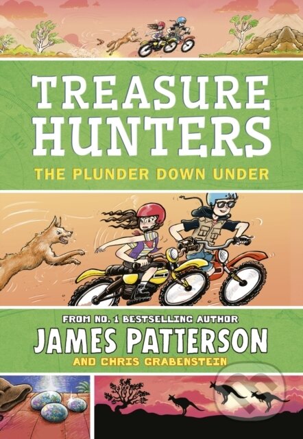 Kniha: Treasure Hunters: The Plunder Down Under (James Patterson). Arrow Books, 2020 Kniha: Treasure Hunters: The Plunder Down Under (James Patterson). Arrow Books, 2020