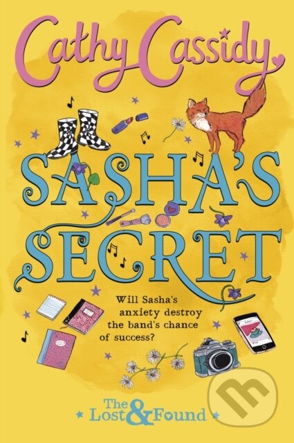 Kniha: Sasha's Secret (Cathy Cassidy). Puffin Books, 2020 Kniha: Sasha's Secret (Cathy Cassidy). Puffin Books, 2020