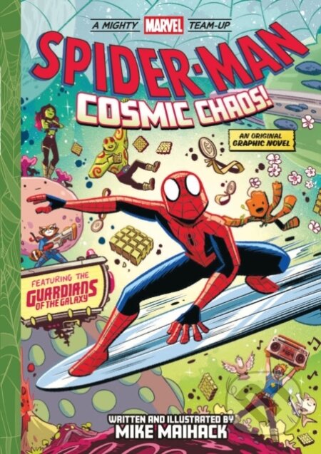 Kniha: Spider-Man: Cosmic Chaos! (A Mighty Marvel Team-Up) (Mike Maihack). ABRAMS, 2026 Kniha: Spider-Man: Cosmic Chaos! (A Mighty Marvel Team-Up) (Mike Maihack). ABRAMS, 2026