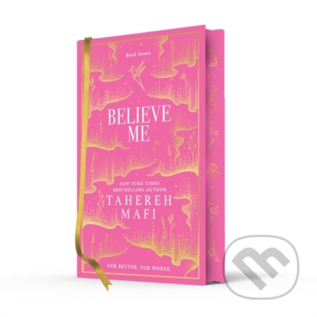 Kniha: Believe Me (Tahereh Mafi). Electric Monkey, 2026 Kniha: Believe Me (Tahereh Mafi). Electric Monkey, 2026