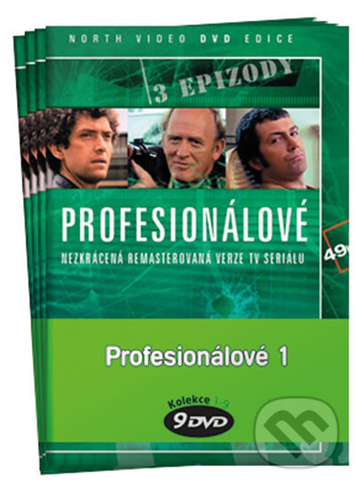 Film: Profesionálové Pack 1: 1 - 9 DVD (NORTH VIDEO) (DVD). NORTH VIDEO, 2014 Film: Profesionálové Pack 1: 1 - 9 DVD (NORTH VIDEO) (DVD). NORTH VIDEO, 2014