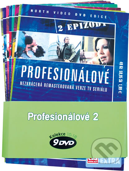 Film: Profesionálové Pack 2: 10 - 18 DVD (NORTH VIDEO) (DVD). NORTH VIDEO, 2014 Film: Profesionálové Pack 2: 10 - 18 DVD (NORTH VIDEO) (DVD). NORTH VIDEO, 2014