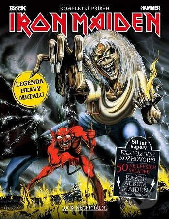 Kniha: Iron Maiden – Kompletní příběh (Autorský kolektiv). Extra Publishing, 2026 Kniha: Iron Maiden – Kompletní příběh (Autorský kolektiv). Extra Publishing, 2026