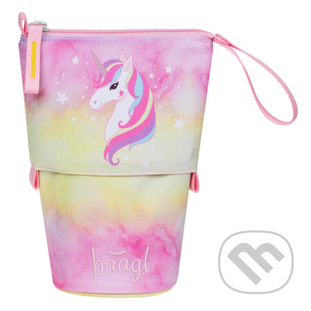 Školský peračník Pop Up (pastelkovník) Baagl Rainbow Unicorn (Baagl). Baagl, 2026 Školský peračník Pop Up (pastelkovník) Baagl Rainbow Unicorn (Baagl). Baagl, 2026
