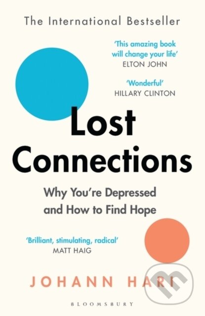 Kniha: Lost Connections (Johann Hari). Bloomsbury, 2020 Kniha: Lost Connections (Johann Hari). Bloomsbury, 2020