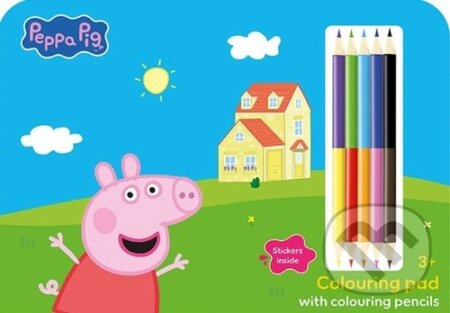 Kreslící set s pastelkami: Prasátko Peppa (Jiří Models). Jiří Models, 2026 Kreslící set s pastelkami: Prasátko Peppa (Jiří Models). Jiří Models, 2026