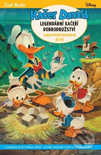 Kniha: Kačer Donald - Legendární kačeří dobrodružství (Carl Barks). Crew, 2026 Kniha: Kačer Donald - Legendární kačeří dobrodružství (Carl Barks). Crew, 2026