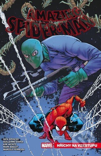 Kniha: Amazing Spider-Man 10: Hříchy na vzestupu (Nick Spencer). Crew, 2026 Kniha: Amazing Spider-Man 10: Hříchy na vzestupu (Nick Spencer). Crew, 2026