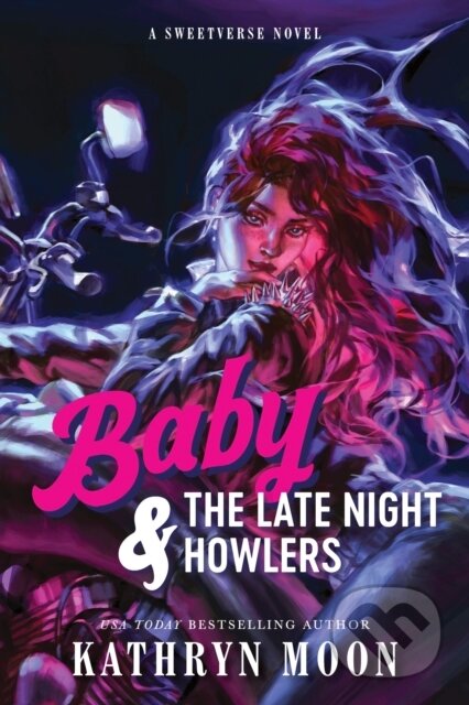 Kniha: Baby & the Late Night Howlers (Kathryn Moon). Sourcebooks, 2026 Kniha: Baby & the Late Night Howlers (Kathryn Moon). Sourcebooks, 2026