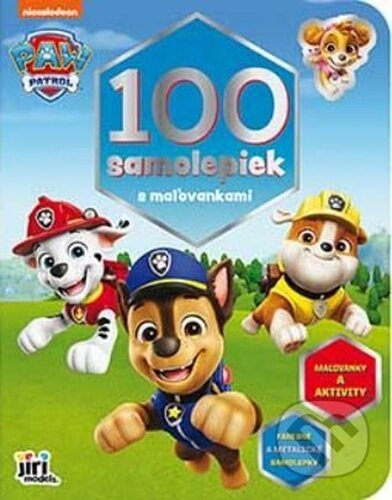 Kniha: 100 samolepiek s maľovankami Labková patrola (Jiri Models SK). Jiri Models SK, 2026 Kniha: 100 samolepiek s maľovankami Labková patrola (Jiri Models SK). Jiri Models SK, 2026