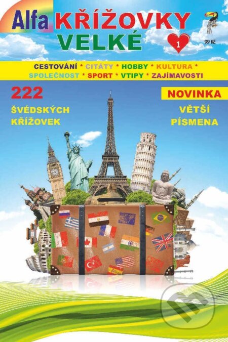 Kniha: Křížovky velké 1/2026 (Alfasoft). Alfasoft, 2026 Kniha: Křížovky velké 1/2026 (Alfasoft). Alfasoft, 2026