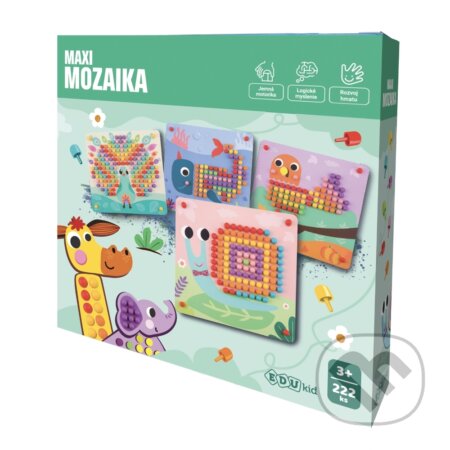 Spoločenská hra: Maxi Mozaika (Edukid). Edukid, 2025 Spoločenská hra: Maxi Mozaika (Edukid). Edukid, 2025
