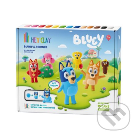 Společenská hra: Hey Clay Bluey a priatelia (Hey Clay). Hey Clay, 2025 Společenská hra: Hey Clay Bluey a priatelia (Hey Clay). Hey Clay, 2025