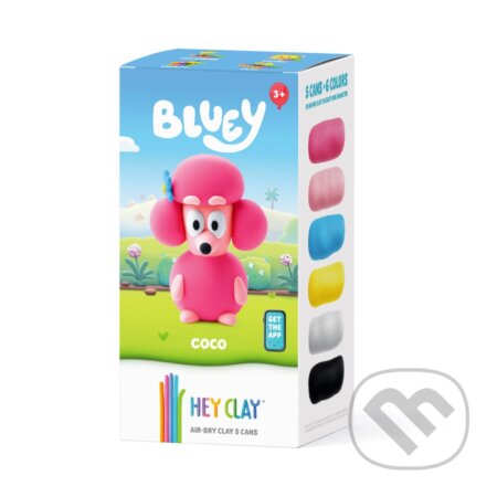 Společenská hra: Hey Clay Bluey Coco (Hey Clay). Hey Clay, 2025 Společenská hra: Hey Clay Bluey Coco (Hey Clay). Hey Clay, 2025