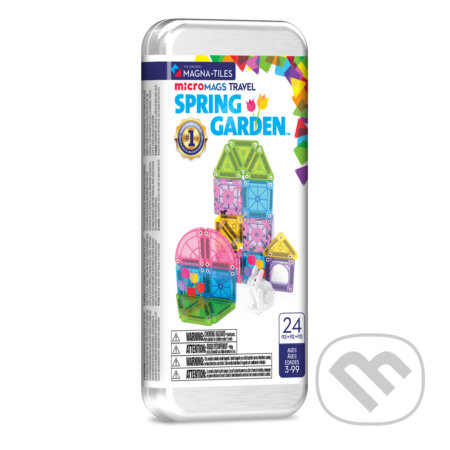 Spoločenská hra: Magnetická stavebnica microMAGS Spring Garden Travel Set 24 dielov (Magna-Tiles). Magna-Tiles, 2025 Spoločenská hra: Magnetická stavebnica microMAGS Spring Garden Travel Set 24 dielov (Magna-Tiles). Magna-Tiles, 2025