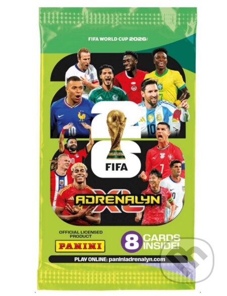 Panini FIFA World Cup 2026 Adrenalyn Booster ( Panini Group). Panini Group, 2026 Panini FIFA World Cup 2026 Adrenalyn Booster ( Panini Group). Panini Group, 2026