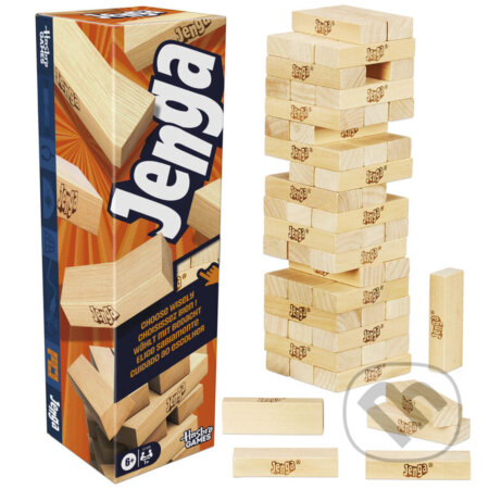 Spoločenská hra: Jenga Classic (Hasbro). Hasbro, 2012 Spoločenská hra: Jenga Classic (Hasbro). Hasbro, 2012