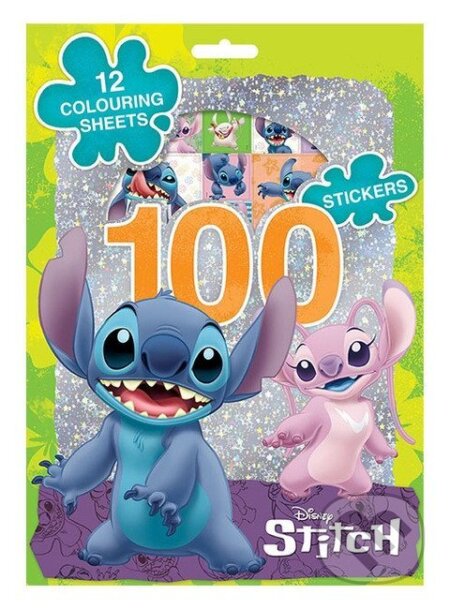 Kniha: 100 samolepek s omalovánkovými listy Lilo & Stitch (Jiří Models). Jiří Models, 2026 Kniha: 100 samolepek s omalovánkovými listy Lilo & Stitch (Jiří Models). Jiří Models, 2026