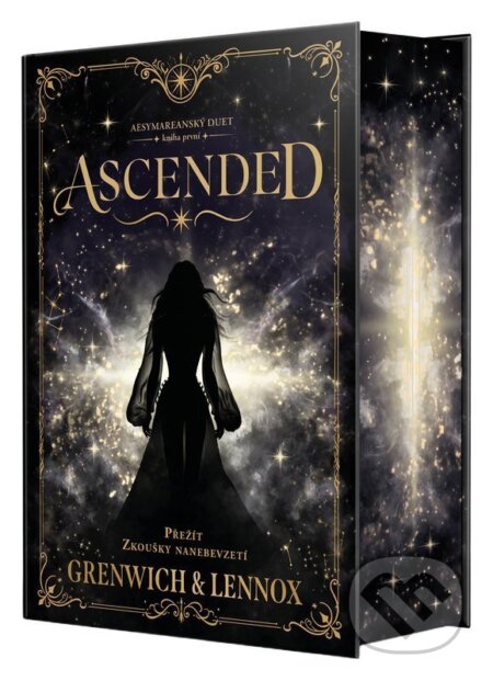 Kniha: Ascended (Parker Lennox a Bree Grenwich). Laser books, 2026 Kniha: Ascended (Parker Lennox a Bree Grenwich). Laser books, 2026