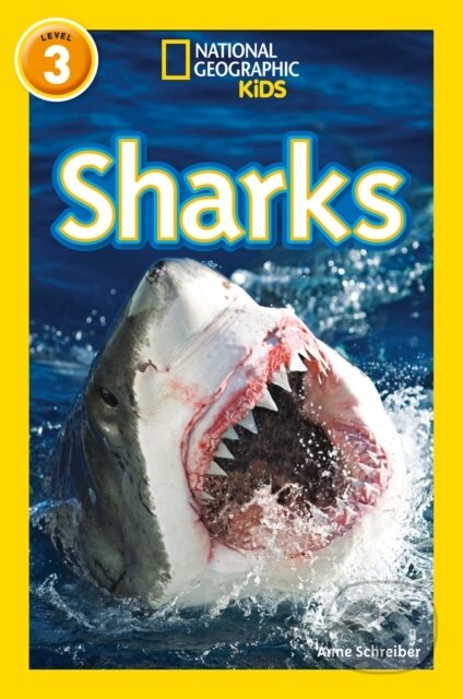 Kniha: Sharks (Anne Schreiber a National Geographic Kids). Collins, 2017 Kniha: Sharks (Anne Schreiber a National Geographic Kids). Collins, 2017