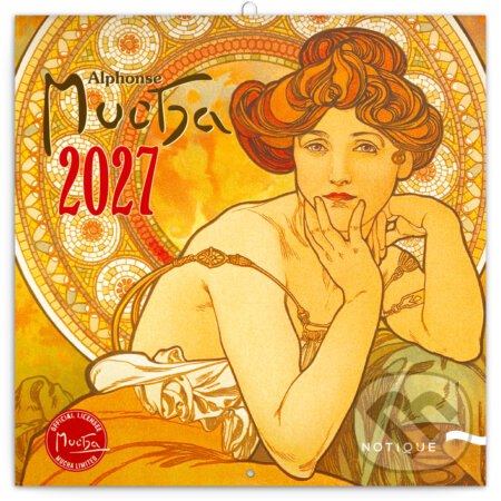 NOTIQUE Poznámkový kalendár Alfons Mucha 2027 (Notique). Notique, 2026 NOTIQUE Poznámkový kalendár Alfons Mucha 2027 (Notique). Notique, 2026
