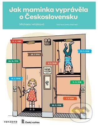 Kniha: Jak maminka vyprávěla o Československu (Michaela Vetešková). Verzone, 2026 Kniha: Jak maminka vyprávěla o Československu (Michaela Vetešková). Verzone, 2026
