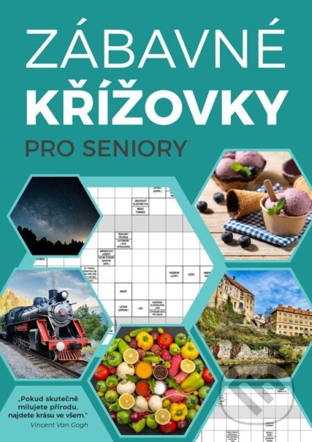 Kniha: Zábavné křížovky pro seniory (Bookmedia). Bookmedia, 2026 Kniha: Zábavné křížovky pro seniory (Bookmedia). Bookmedia, 2026