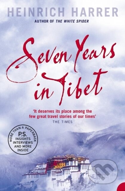 Kniha: Seven Years in Tibet (Heinrich Harrer). Flamingo, 1988 Kniha: Seven Years in Tibet (Heinrich Harrer). Flamingo, 1988