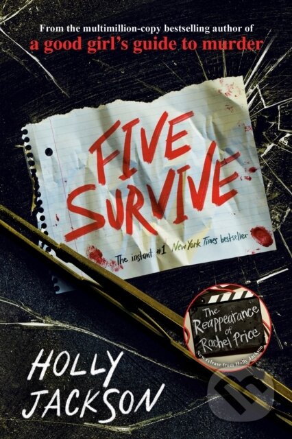 Kniha: Five Survive (Holly Jackson). Ember, 2024 Kniha: Five Survive (Holly Jackson). Ember, 2024