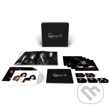 Hudobné CD: Queen: Queen II / (Collector´S Edition 5Cd+ 2Lp+ Lp"7) (Universal Music). Universal Music, 2026 Hudobné CD: Queen: Queen II / (Collector´S Edition 5Cd+ 2Lp+ Lp"7) (Universal Music). Universal Music, 2026
