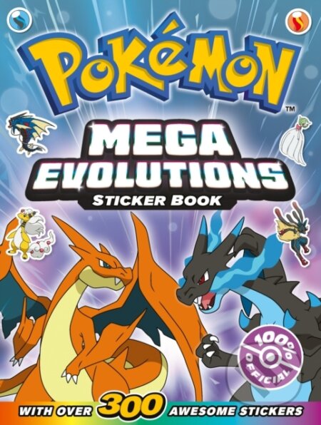 Kniha: Pokemon Mega Evolutions Sticker Book (Pokemon). HarperCollins Publishers, 2026 Kniha: Pokemon Mega Evolutions Sticker Book (Pokemon). HarperCollins Publishers, 2026