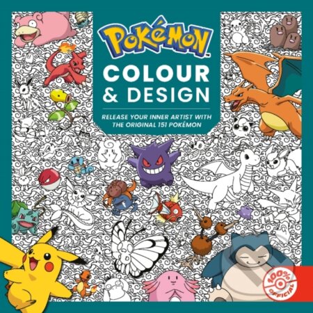 Kniha: Pokemon Colour and Design (Pokemon). HarperCollins Publishers, 2026 Kniha: Pokemon Colour and Design (Pokemon). HarperCollins Publishers, 2026