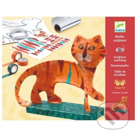 Společenská hra: DJECO Sochársky workshop – Tiger (Djeco). Djeco, 2024 Společenská hra: DJECO Sochársky workshop – Tiger (Djeco). Djeco, 2024