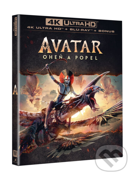 Film: Avatar: Oheň a popel - Edice v rukávu (James Cameron) (UltraHDBlu-ray). Magicbox, 2026 Film: Avatar: Oheň a popel - Edice v rukávu (James Cameron) (UltraHDBlu-ray). Magicbox, 2026