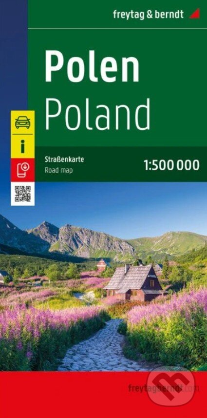 Poľsko 1: 500 000 (freytag&berndt). freytag&berndt, 2026 Poľsko 1: 500 000 (freytag&berndt). freytag&berndt, 2026