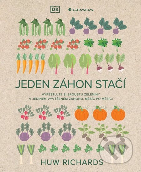 Kniha: Jeden záhon stačí (Richards Huw). Grada, 2026 Kniha: Jeden záhon stačí (Richards Huw). Grada, 2026