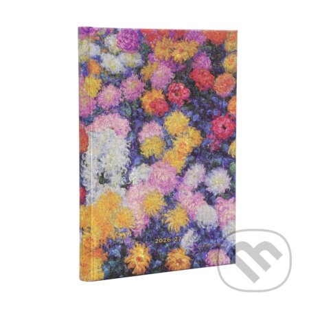 Paperblanks - 18-mesačný týždenný diár Monet’s Chrysanthemums 2026/2027 (horizontálny) (Paperblanks). Paperblanks, 2026 Paperblanks - 18-mesačný týždenný diár Monet’s Chrysanthemums 2026/2027 (horizontálny) (Paperblanks). Paperblanks, 2026