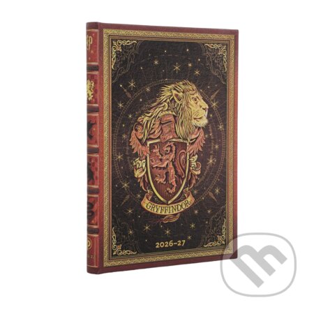 Paperblanks - 18-mesačný týždenný diár Gryffindor Diary 2026/2027 (horizontálny) (Paperblanks). Paperblanks, 2026 Paperblanks - 18-mesačný týždenný diár Gryffindor Diary 2026/2027 (horizontálny) (Paperblanks). Paperblanks, 2026